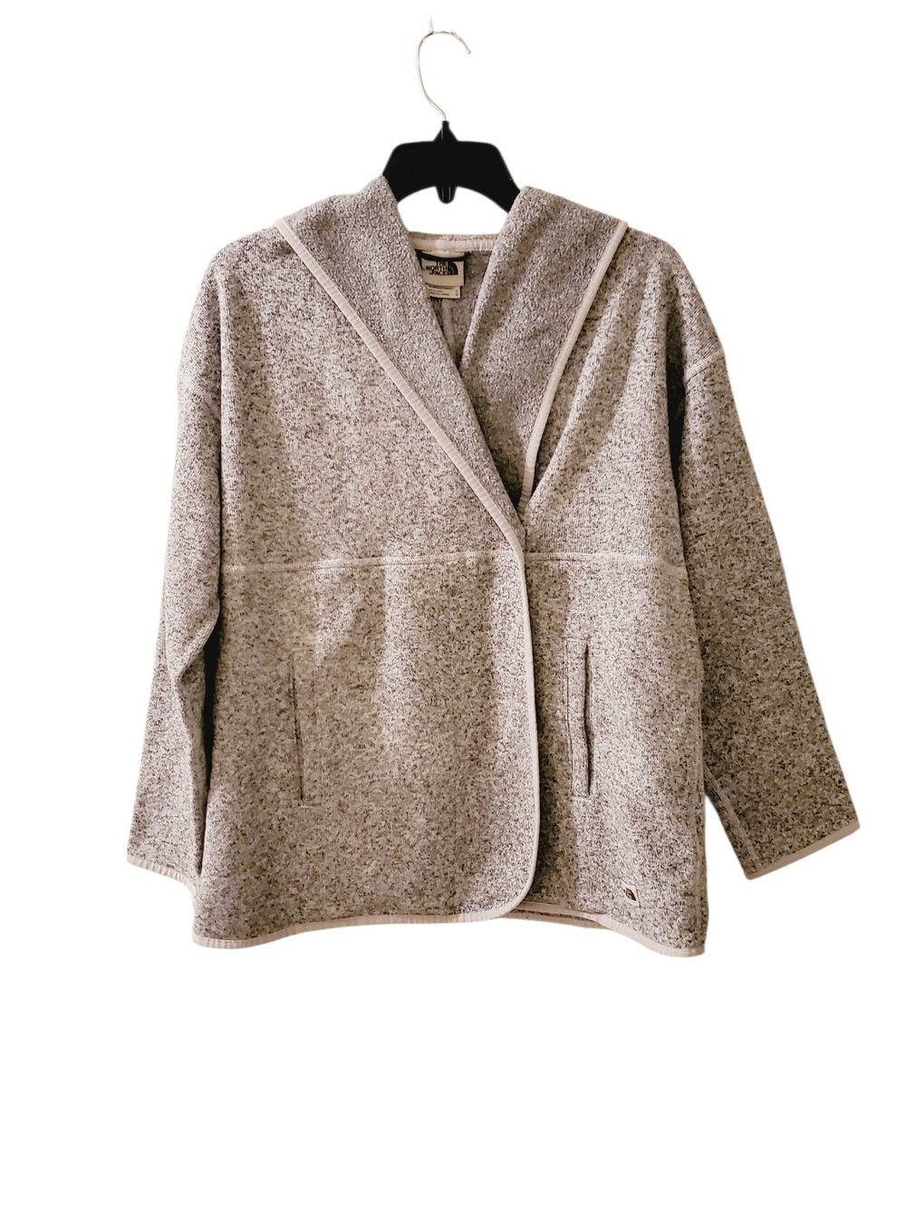 The North Face Crescent Wrap Sweater Knit Fleece Size Large